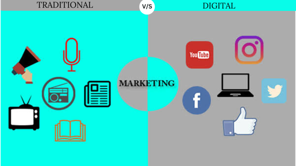 Traditional Marketing Vs. Digital Marketing